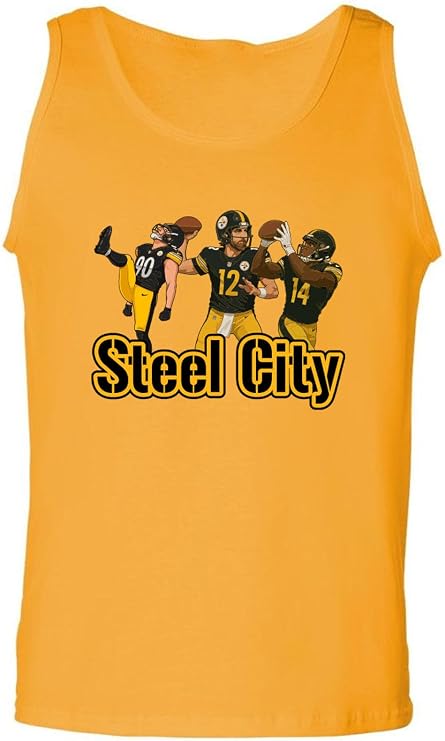 Rodgers DK Metcalf TJ Watt Steel City Tank Top