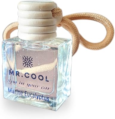 MR. COOL SPA in your Car- Air Freshener Organic a Stress Relief Car Air Freshener-10ml Oil Freshener MARINE EUCALYPTUS