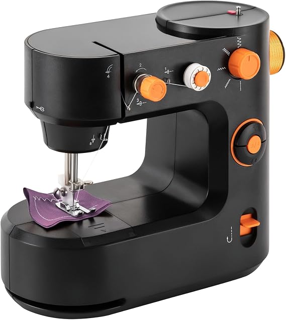 Dual Speed Portable Sewing Machine,Free-Arm, Super Utility Stitch Sewing Machine, Equipped With Led Lighting,Five Types Of Stitching,Automatic Thread Winding,For Homes, Factories, Or Stores.
