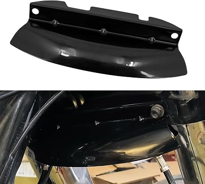HDBUBALUS Motorcycle Lower Triple Tree Wind Deflector Fit for Harley Touring Electra Glide Road Glide Road King Street Glide 2014-2023