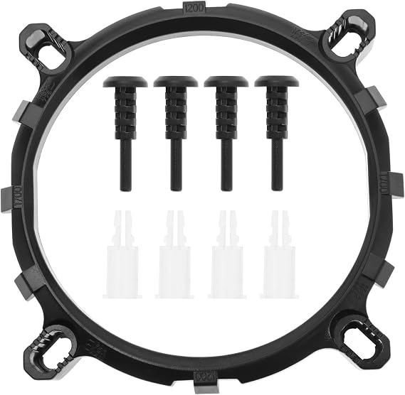 Create idea CPU Cooler Bracket Mounting Kit Compatible with Intel CPU Socket LGA1700 1200 775 1150 1151 1155 1156 Desktop Computer Components