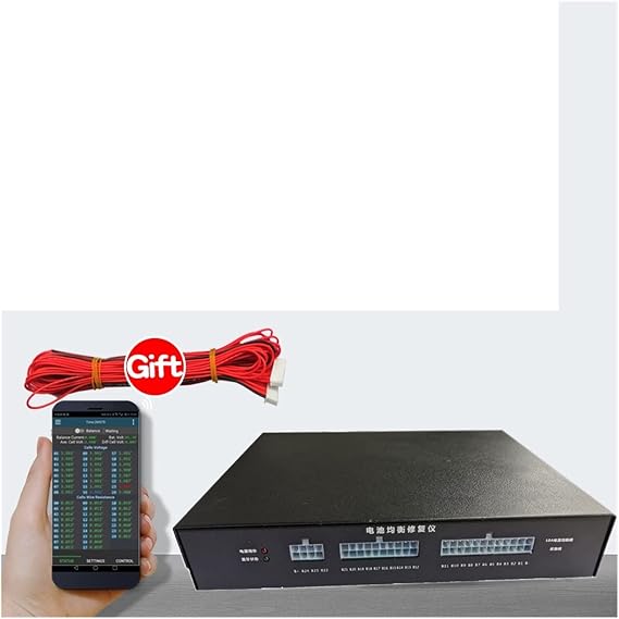 Battery Equalizer Equalizer 3s-24s 10a 4s 5s 6s 7s 8s 9s 12s 13s 14s 15s 16s 20s 17s 21s Balancer Support Active Equalizer (Color : 3s-24s 5A Balancer, Current : Li-ion LFP4)