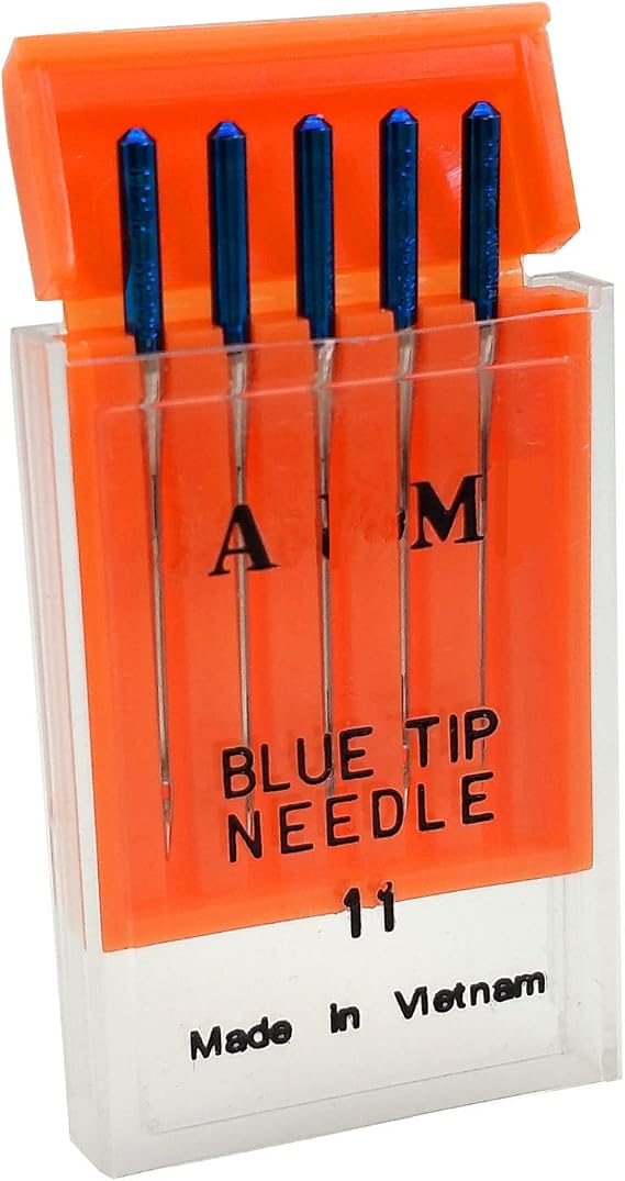 YEQIN Sewing Machine Needles, Blue Tip Needles Size 11 Compatible with Janome Models