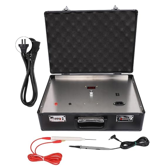 Electroplating Pen, Double Pen Configuration Jewelry Electroplating Pen Processing Tools, Digital Display Jewelry Plating Tool, for Watches Eyeglasses[US 110V]