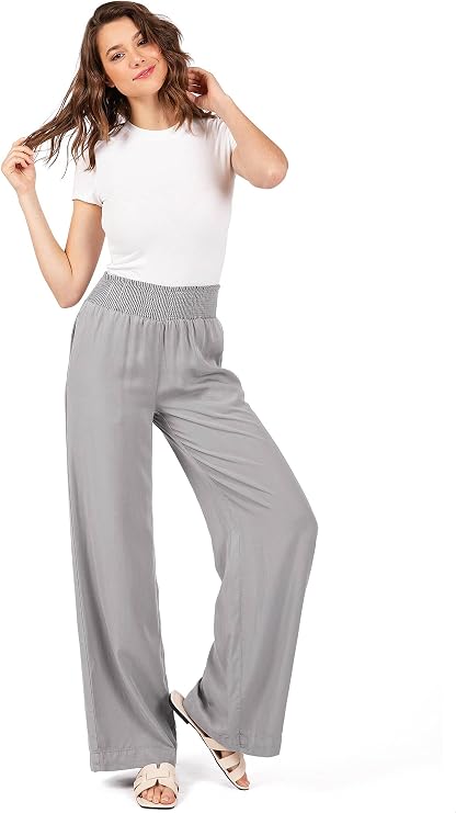 Laguna Wide-Leg Pants Pink Ice