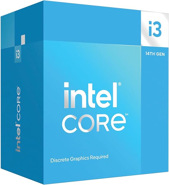 Intel CORE I3-14100F Processor (TURBE UP to 4.7GHZ) 12MB LGA1700 14TH Generation BX8071514100F