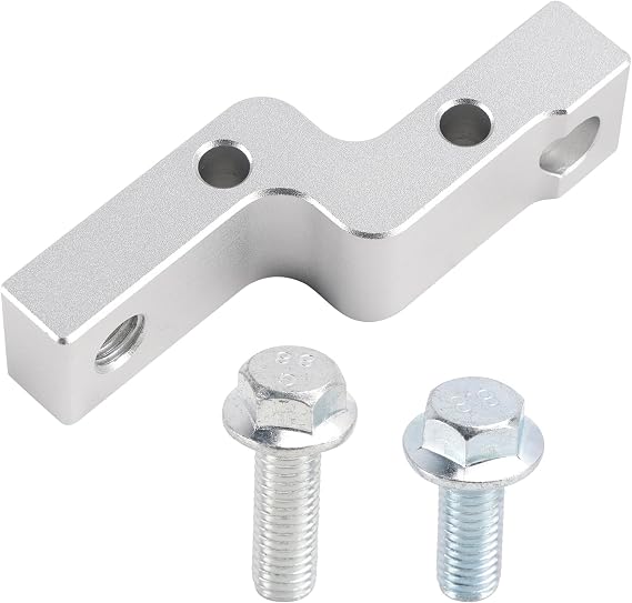 Bruce & Shark LS Swap Transmission Dipstick Adapter Bracket 551323 for TH400 TH350 4L60E 700R4 2004R 4L80E Transmissions LQ4 LQ9 LH6 LH8 LC8 LC9 LY2 LY5 LY6 LS1 LS2 LS3 LS6
