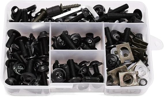 177pcs Motorcycle Full Fairing Bolts Kit Fastener Clips Screw Nuts Kit for F650GS F 650 GS 2000-2012