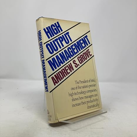 High Output Management