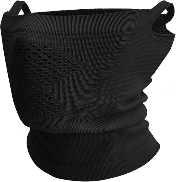 Lightweight Ear Loop Neck Gaiter, Breathable Face Mask Head Wrap
