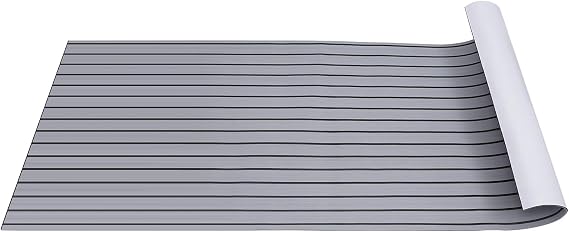94.5" x 35.4" Anti-Slip Mat, Marine Boat Flooring EVA Foam Yacht Teak Decking Sheet Non-Slip Carpet Pad Mat for RV, Motorboats, Pontoon, Yacht Decking