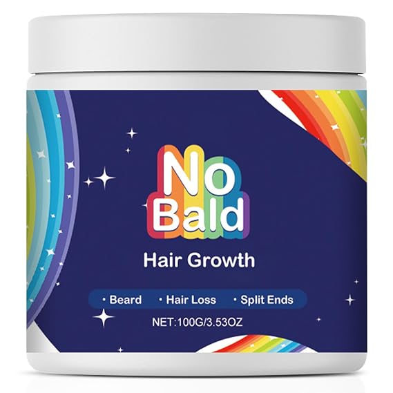 Compensai No Bald Hair Growth Oil Blend, Deep Conditioning Hair Mask, Rosemary & Castor Oil, Hair Mask for All Hair Types (100g/3.53oz)