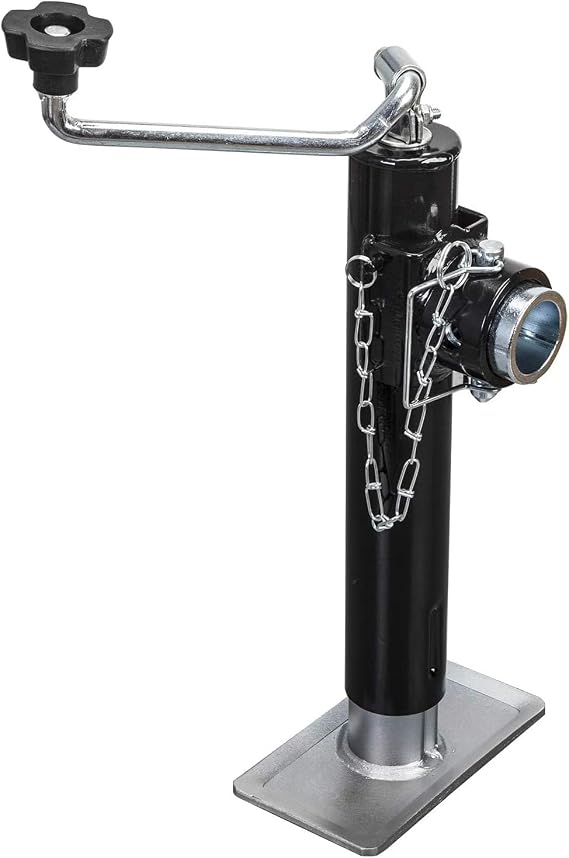 Big RED 2000 LBs Capacity Weld on Pipe Mount Swivel Trailer Jack, ATR39003R