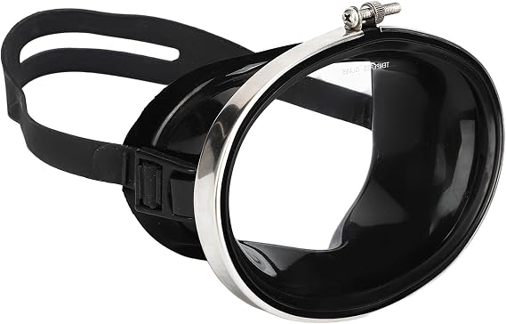 Diving Mask Scuba Diving Goggles, HD Antifog Wide View Diving Goggles for Swimming and Snorkeling, PVC Face Cover Oval Shape Swimming Mask