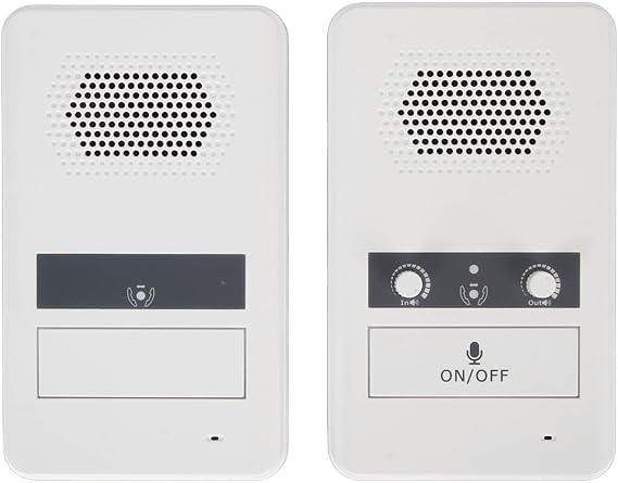 Intercoms for Home, 656ft Long Range House Intercom System, Room to Room Intercom, Counter Window Intercom System for Bank, Office, Store, Station