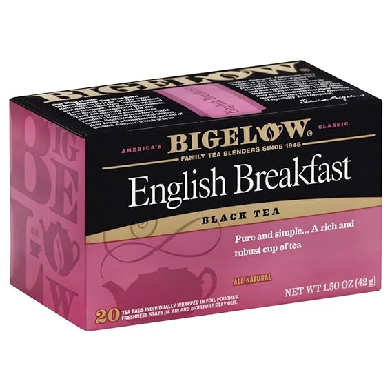 Bigelow Tea English Breakfast Tea, 20 ct