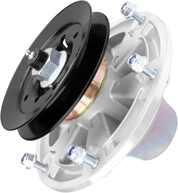 AM144424 Spindle Assembly Compatible with John Deere 54 Inch Deck Z535R Z540R Z625 Z655 X710 X730 X734 X738 X739 X750 X754 X758 X940 X948 X949 Lawn Mower Replaces AM141984