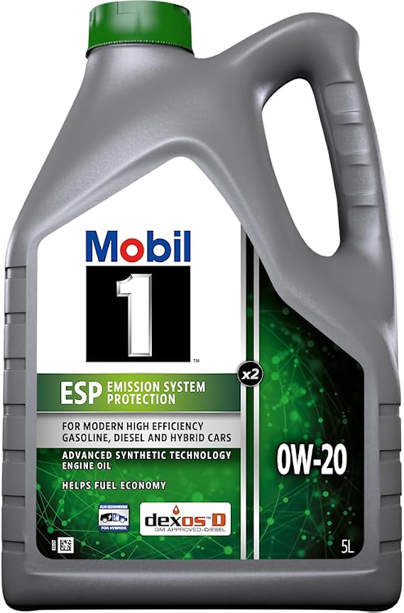 Mobil 1 Esp X2 0W20 Motor Yağı 5 L