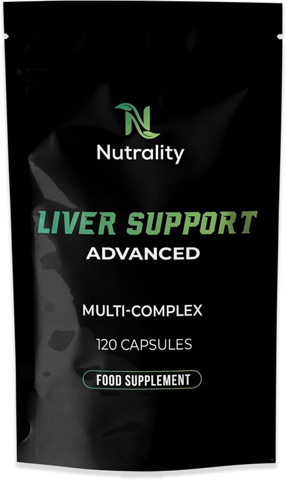 Nutrality Liver Detox and Repair Supplement 120 Vegan Capsules
