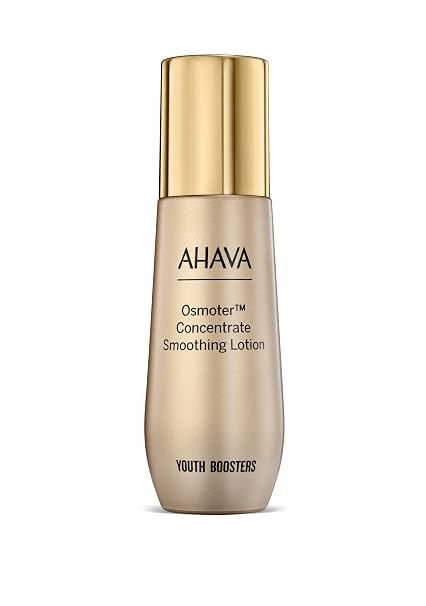 AHAVA Osmoter Concentrate Smoothing Lotion - Silky, lightweight lotion for youthful appearance, reduce wrinkles & fine lines, refine & smoothe skins texture, with Osmoter X6 & 3D Complex, 1.7 Fl.Oz