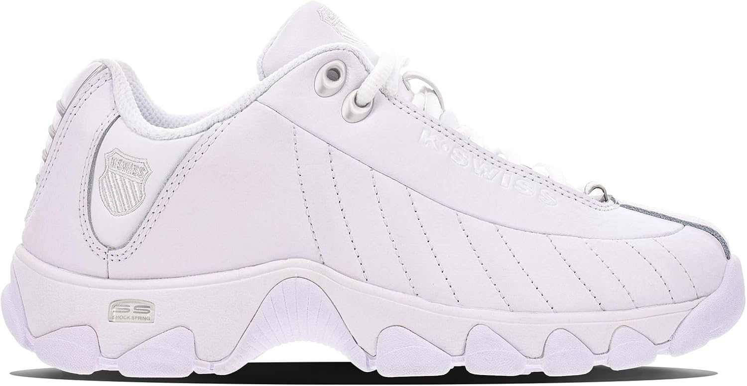K-Swiss Womens ST329 CMF Sneaker,Wide Tennis Dad Walking Shoes Leather Upper