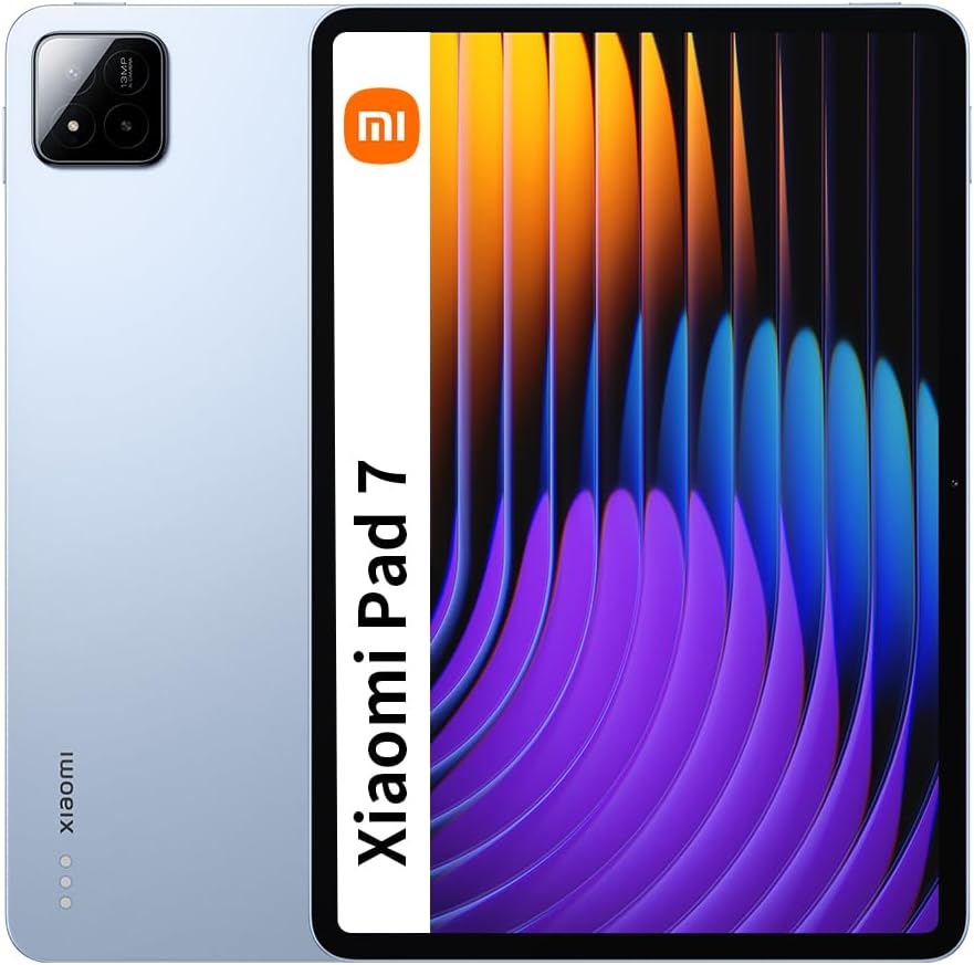 Xiaomi Pad 7 8 GB RAM 256 GB ROM 4 Lautsprecher WLAN Akku 8850 mAh Snapdragon 7+ Gen 3 Blau ohne Ladegerät