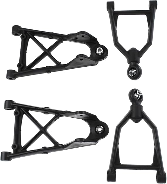 Plastics Upper and Lower Front Suspension Arm Set