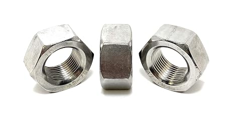 M20-1.50 Stainless Steel DIN934 Extra Fine Thread Metric Finished Hex Nut M20x1.50 Qty:5
