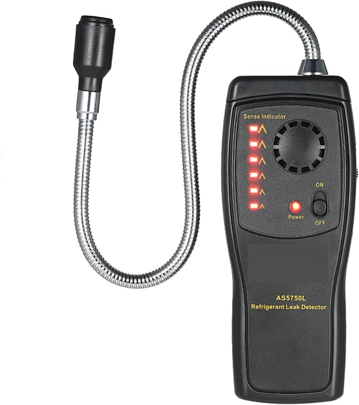 Gas Detector, Hand-held CFCs HCFCs HFCs Halogen Gas Detector Refrigerant Air Conditioning Detector Freon Gas Leak Tester,Accurate Measurement