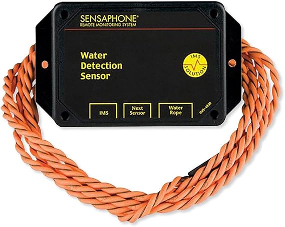 Sensaphone Water Sensor with 10 Ft. Water Rope - IMS-4830