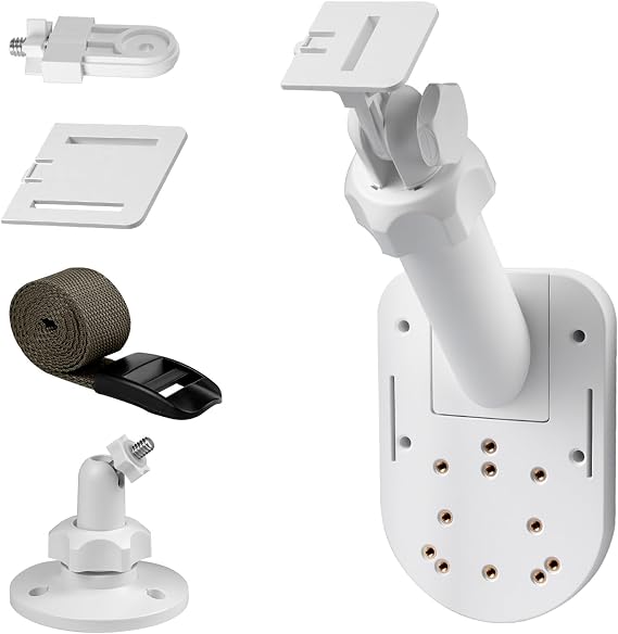 All-New Ring Pole for Ring Wall Mount for Cameras and Solar Panels - White