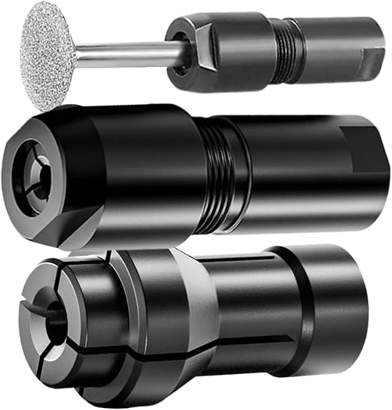 Angle Grinder Conversion - Thread Converter Kit,6mm 3mm Accessories for Edge Preparation Metal Cutting Precision Machining, Pipe Fitting Welding Projects