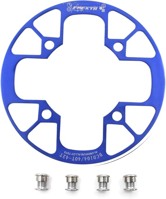 UPANBIKE Mountain Bike Chainring Guard 104 BCD Aluminum Alloy Chain Ring Protector Cover for 32~34T 36~38T 40~42T Chainring Sprockets