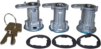 Crown Automotive 8122874K3 Door Lock and Knob (81-86 Cj-5, 7, 8/84-90 Xj Cherokee/Mj Comanche/87-90