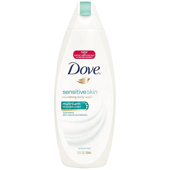 Dove Body Wash, Sensitive Skin (11 Ounce)