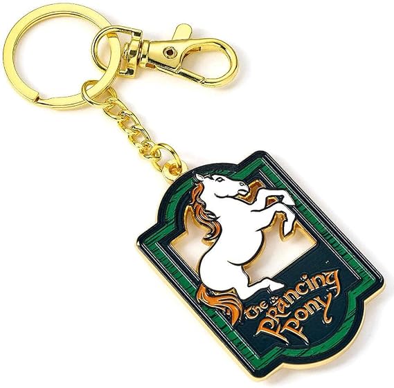 The Lord of The Rings Prancing Pony Pub Sign Keyring, Multi, One Size