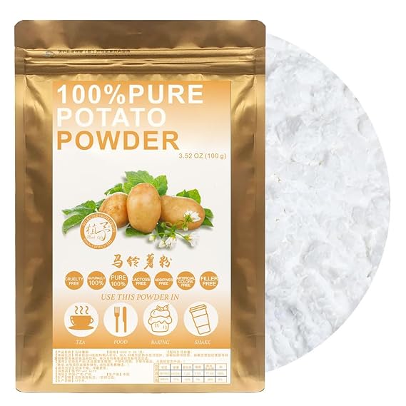 100% Natural Pure Potato Powder , 100g/3.52oz