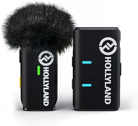 Hollyland Lark M1 1-Person Wireless Microphone System, Black