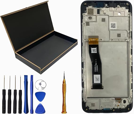LCD Screen Display Touch Digitizer Assembly Replacement for No kia C110 LCD Screen N156DL with Frame