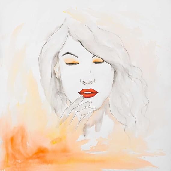 Portrait in Watercolor Poster Print by Atelier B Art Studio (24 x 24)
