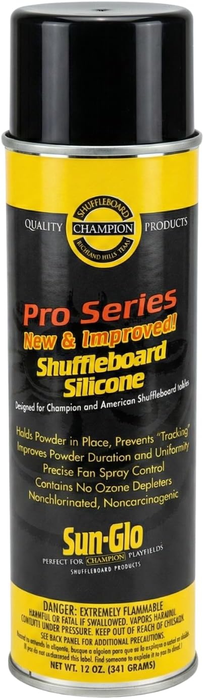Sun-Glo Silicone Shuffleboard Spray