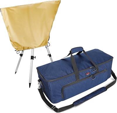 VISEMAN Telescope Bag 30 IN & Telescope Cover Outdoor, Padded Telescope Case with Adjustable Shoulder Strap, Waterproof Astronomical Telescope Cover with Adjustable Drawstring