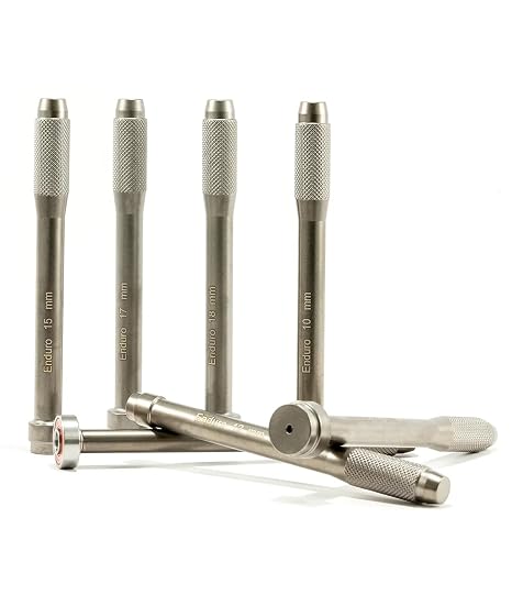 Enduro Bearing Punch Tool Kit - Includes Canvas Storage Bag   