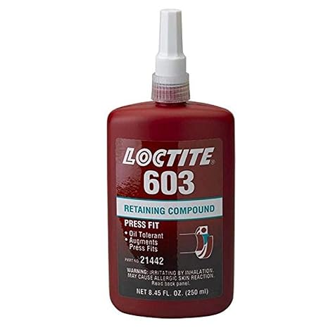 603 Retaining Compound, 250 mL Bottle