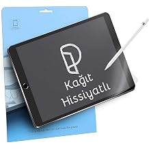 Apple iPad Pro 11 İnç M2 Çip 2022 ile Uyumlu Paper-like Ekran Koruyucu, Kağıt Hisli, Kırılmaz Cam