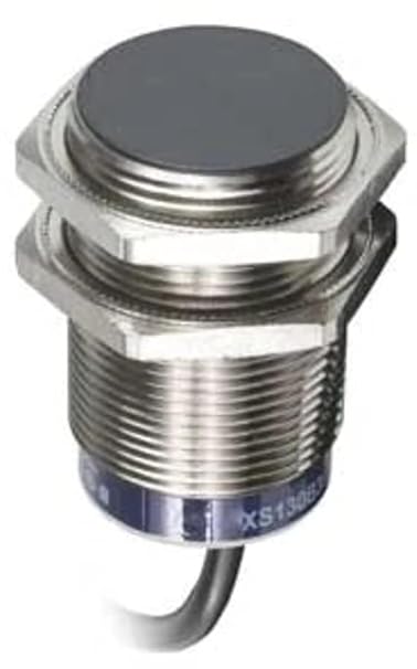Telemecanique XS630B1PAL2 Universal Series Inductive Proximity Sensor, Multi-Function, Metal 30-mm Barrel, 3-Wire DC PNP Wiring, PNP Input, NO Output, 2-m Electrical Cable