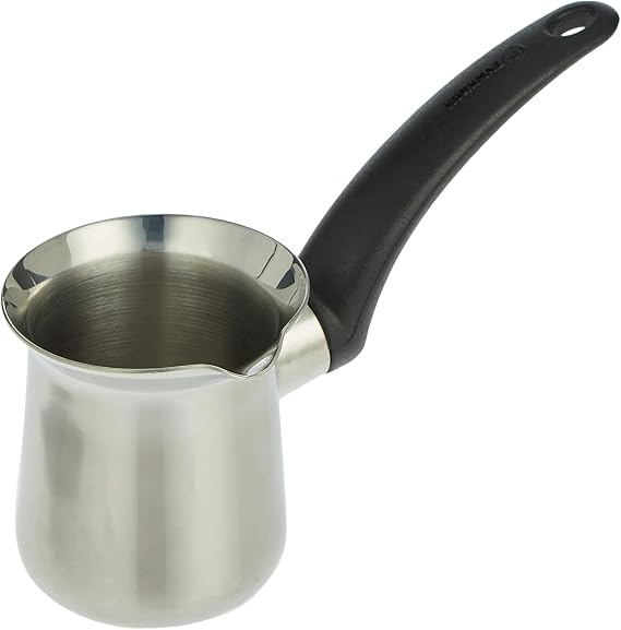 Korkmaz Orbit Stainless Steel Turkish Coffee Pot - 2 Cup, 6 fl oz