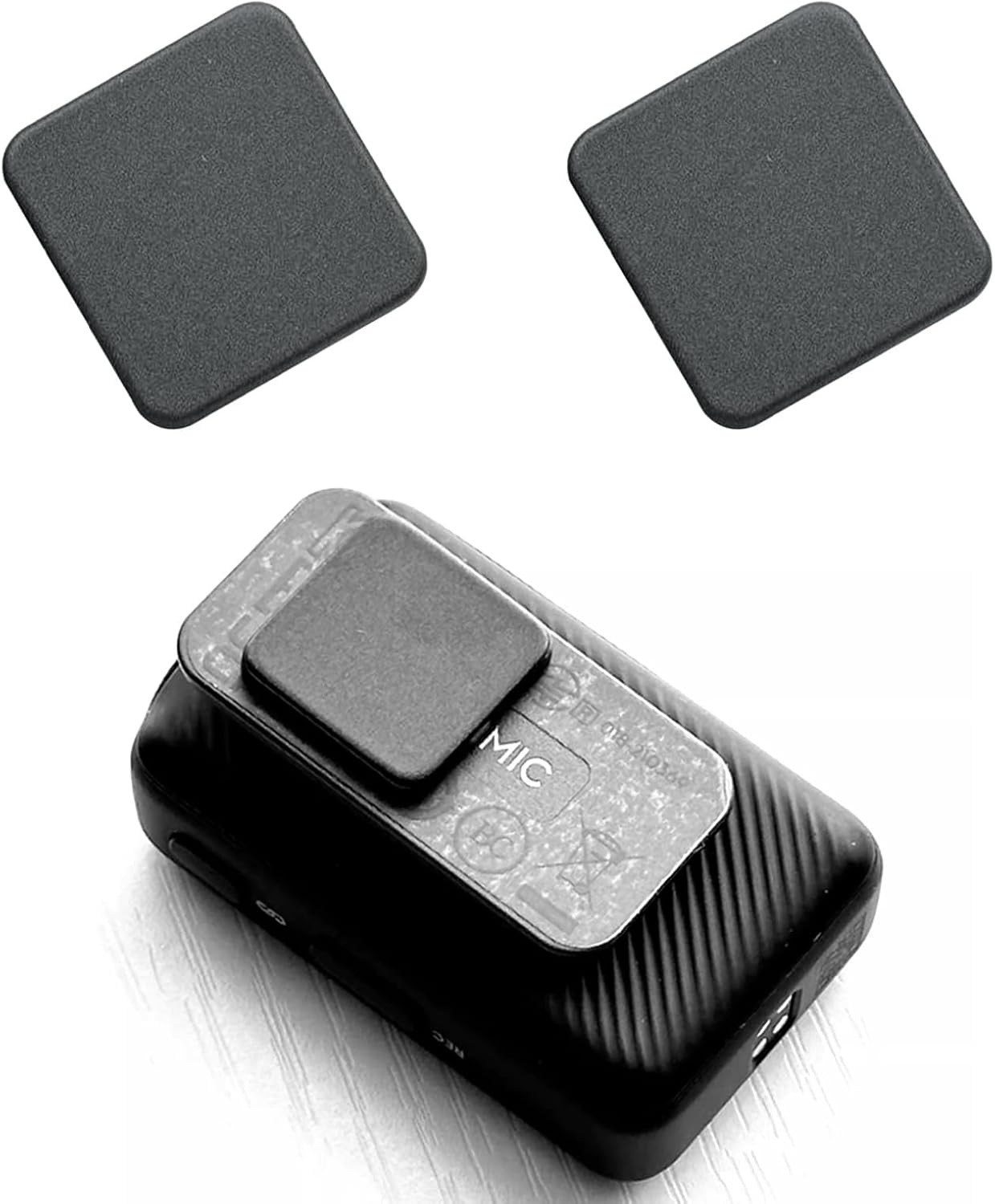 2 Pcs Original Clip Magnet for DJI Mic Microphone,Clothes OEM Magnetic Mounting Accessories for DJ MIC 2Mic Mini Wireless Transmitter,Easy Attachment,Seamless Wearing Magnetic Mount Holder