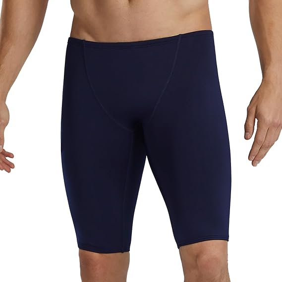 TYR Men's Durafast Elite Solid Jammer Swimsuit