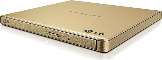LG GP65NG60 - optical disc drives (15 - 85%, Desktop/Notebook, DVD Super Multi DL, Gold, Tray, USB 2.0)